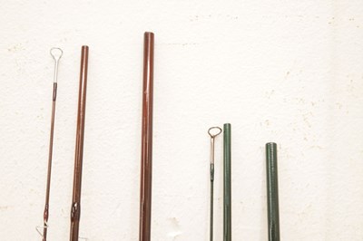 Lot 382 - Seven modern fishing rods