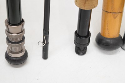 Lot 382 - Seven modern fishing rods