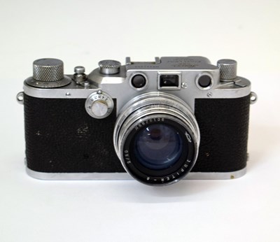 Lot 335 - Leica D.R.P. Ernst Leitz Wetzlar camera