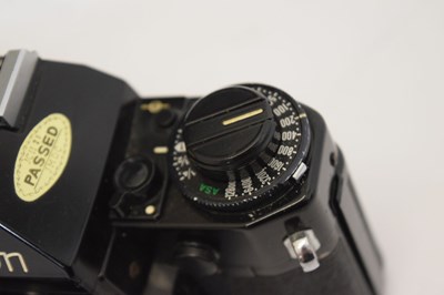 Lot 338 - Canon A-1 camera and Canon Model 7 camera