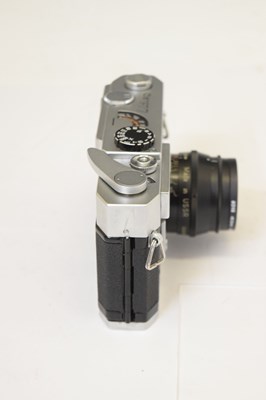 Lot 339 - Canon Model 7 camera with Jupiter-8 Hoya 40.5mm lens