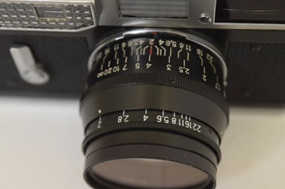 Lot 339 - Canon Model 7 camera with Jupiter-8 Hoya 40.5mm lens