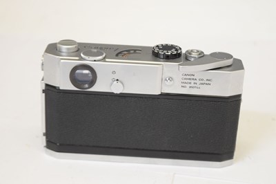 Lot 339 - Canon Model 7 camera with Jupiter-8 Hoya 40.5mm lens