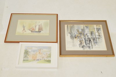 Lot 537 - Bristol Savages - Three watercolours