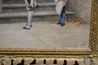 Lot 555 - Charles-Alexandre Coëssin de la Fosse (1829–1910) - Oil on canvas