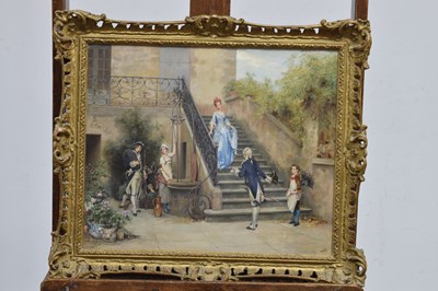 Lot 555 - Charles-Alexandre Coëssin de la Fosse (1829–1910) - Oil on canvas