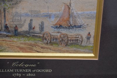 Lot 553 - William Turner of Oxford (1789-1862) - Watercolour - 'Cologne'