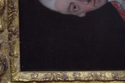 Lot 526 - English School, late 18th century - Oil on panel - George Brudenell