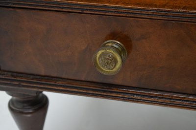 Lot 640 - 19th century mahogany 'waterfall' bookcase