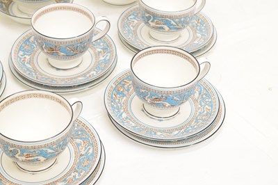 Lot 645 - Wedgwood Florentine part tea set and other part tea sets, etc.