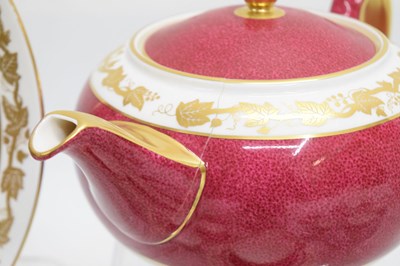 Lot 645 - Wedgwood Florentine part tea set and other part tea sets, etc.