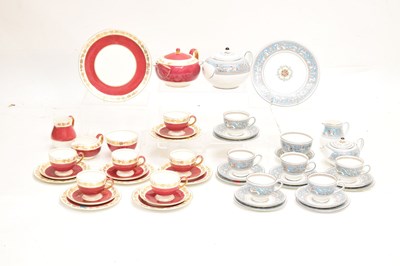 Lot 645 - Wedgwood Florentine part tea set and other part tea sets, etc.