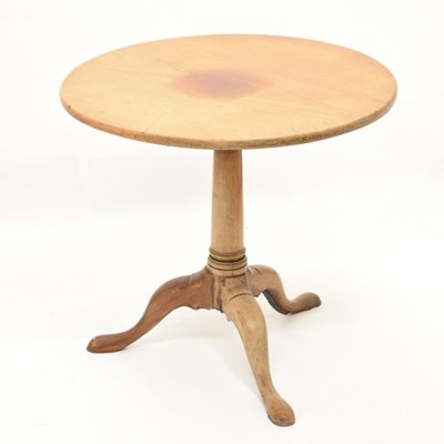 Lot 809 - George III mahogany tripod table