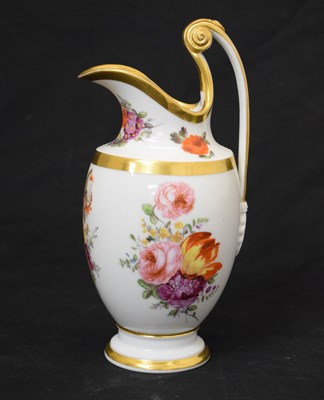 Lot 630 - Early 19th century Paris porcelain helmet jug