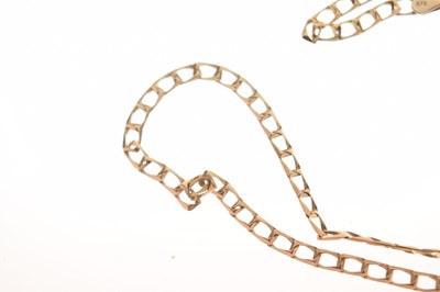 Lot 121 - Three various 9ct gold chains