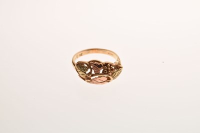 Lot 75 - Landstrom's Black Hills gold ring