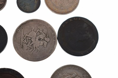 Lot 179 - Collection of George III silver and other coinage