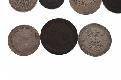 Lot 179 - Collection of George III silver and other coinage