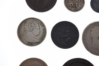 Lot 179 - Collection of George III silver and other coinage