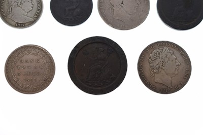 Lot 179 - Collection of George III silver and other coinage