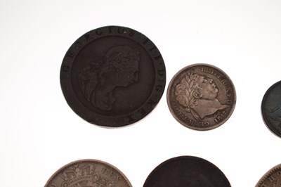 Lot 179 - Collection of George III silver and other coinage