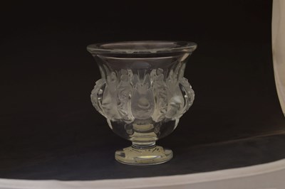 Lot 409 - Lalique Cristal pedestal vase