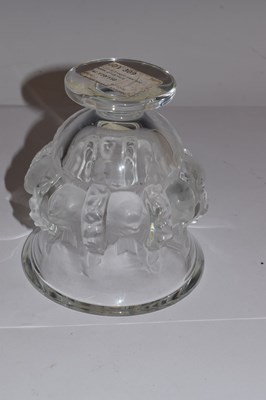 Lot 409 - Lalique Cristal pedestal vase