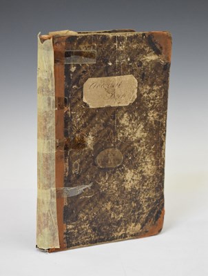 Lot 283 - Bristol Interest - 19th Century ledger and scrapbook