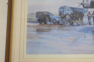 Lot 526 - David Shepherd (1931-2017) -  Signed limited edition print - 'Winter of '43 Somewhere in England'
