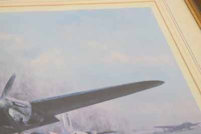 Lot 526 - David Shepherd (1931-2017) -  Signed limited edition print - 'Winter of '43 Somewhere in England'