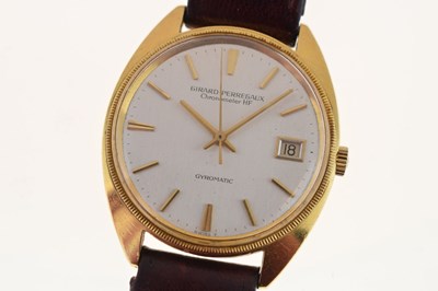 Lot 76 - Girard Perregaux  - Gentleman's Chronometer Gyromatic 18ct gold cased wristwatch