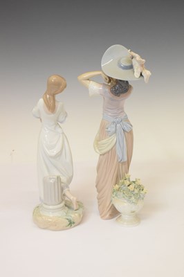 Lot 491 - Lladro - Four porcelain figures