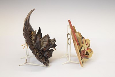 Lot 504 - Three South East Asian carved masks
