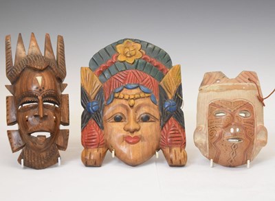 Lot 328 - Two African masks