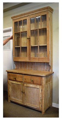 Lot 498 - Stripped Pine dresser