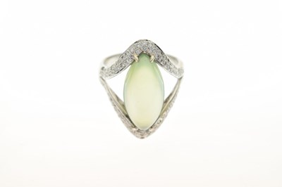 Lot 13 - Diamond and gemstone dress ring
