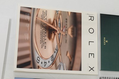 Lot 356 - Collection of Rolex catalogues and ephemera