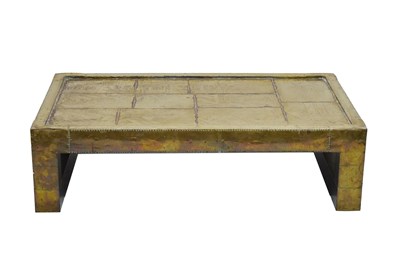 Lot 681 - Rodolfo Dubarry, Marbella - Brass coffee table