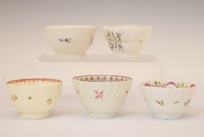 Lot 459 - Five early 19th Century tea bowls