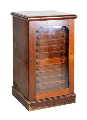 Lot 510 - Late 19th Century collectors cabinet