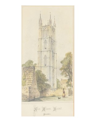 Lot 529 - Charles Wickes hand coloured lithograph of St. Andrews, Backwell