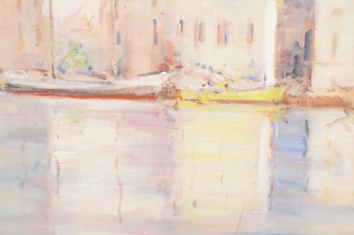 Lot 542 - Felix Semel - Oil on canvas - Ibiza Old Town