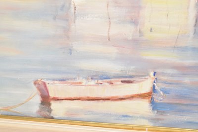 Lot 542 - Felix Semel - Oil on canvas - Ibiza Old Town