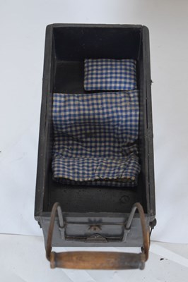 Lot 403 - Two 20th century dolls prams