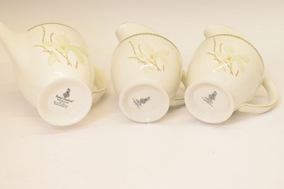 Lot 500 - Royal Doulton 'White Nile' pattern eight setting service