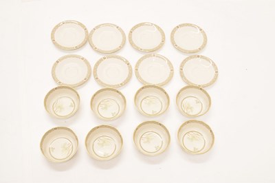 Lot 500 - Royal Doulton 'White Nile' pattern eight setting service