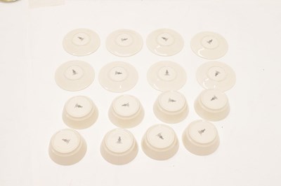 Lot 500 - Royal Doulton 'White Nile' pattern eight setting service