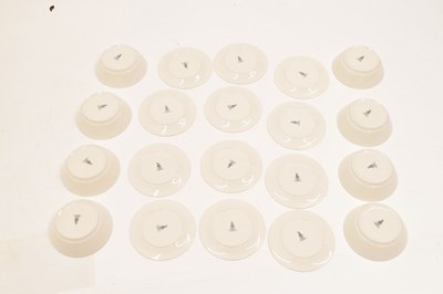 Lot 500 - Royal Doulton 'White Nile' pattern eight setting service