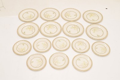 Lot 500 - Royal Doulton 'White Nile' pattern eight setting service