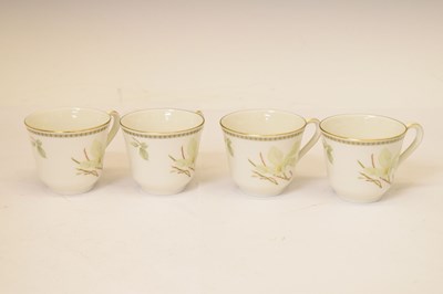 Lot 500 - Royal Doulton 'White Nile' pattern eight setting service